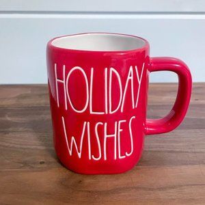 Rae Dunn HOLIDAY WISHES Mug